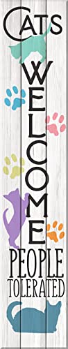 Welcome Porch Signs - Cat or Dog