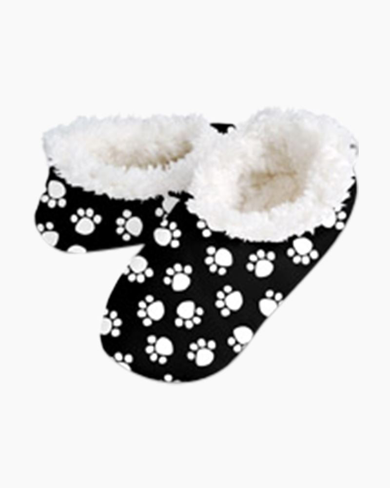 Snoozies Checkered Paws
