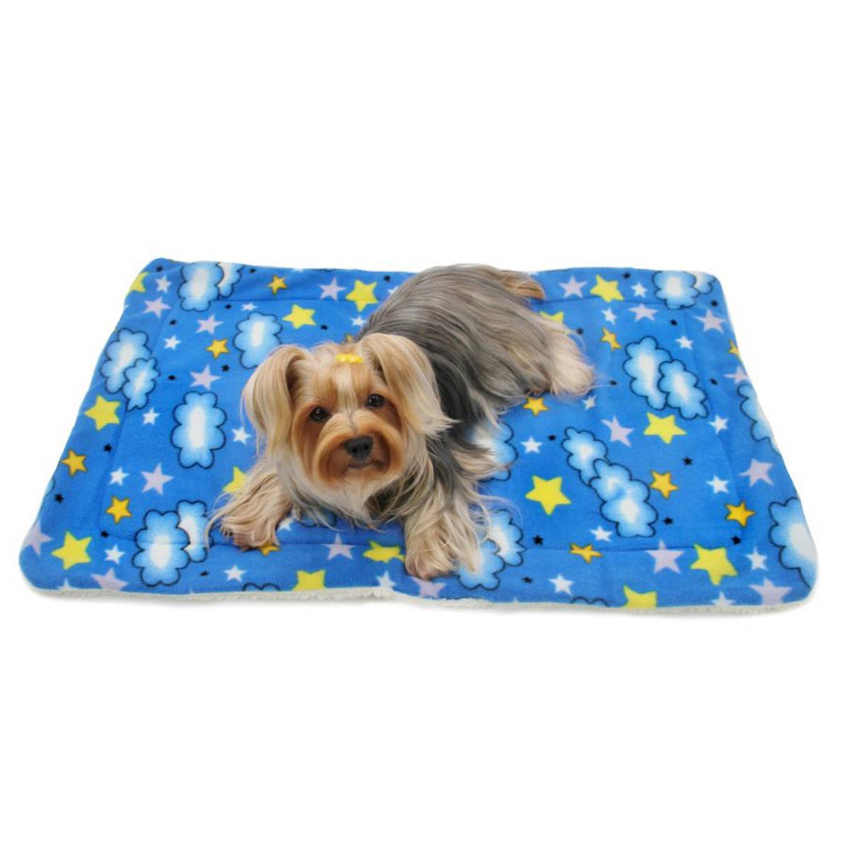 Stars and Clouds Fleece/Plush Blanket