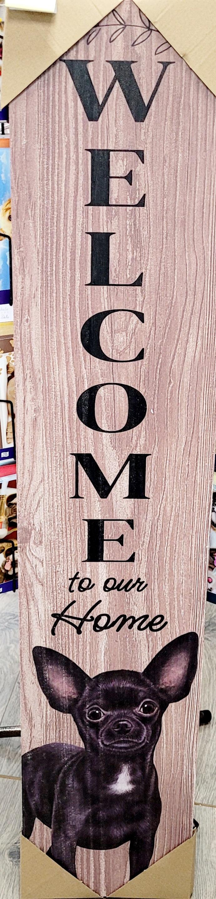 Porch Board - Dog Breed Welcome