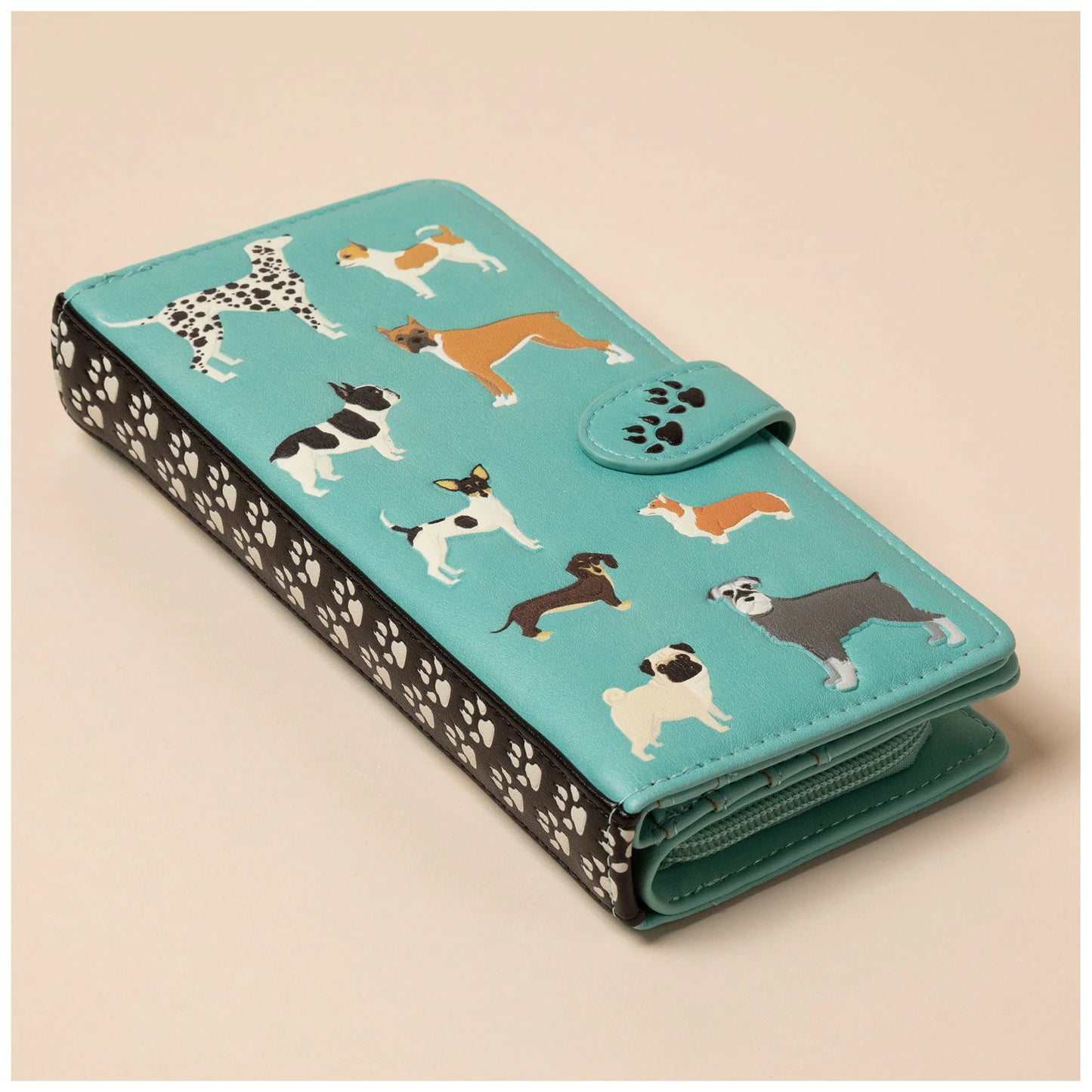 Zipper Wallet Dogs Dogs Dogs