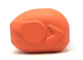 MKB Roasted Turkey - Chew Toy-Treat Dispenser Large- Orange