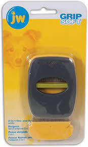 JW Pet 2in1 Fine & Flea Comb