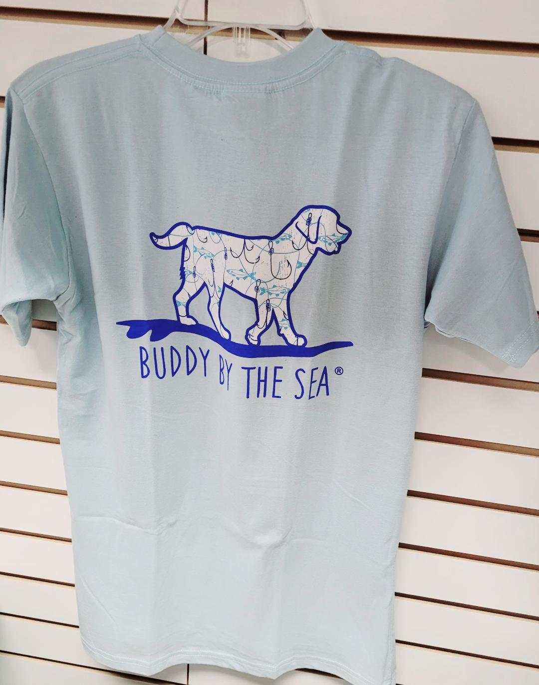 Buddy Fishing Short Sleeve Lt. Blue