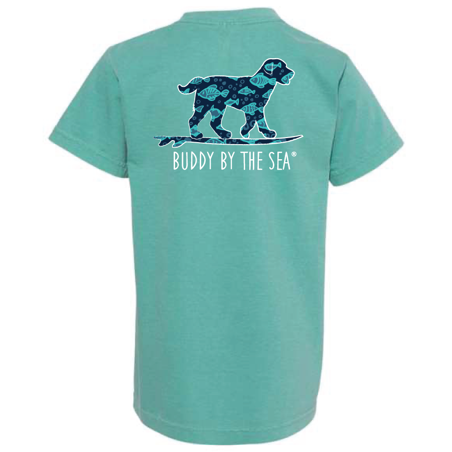 Buddy Short Sleeve Fishing Buddy Green
