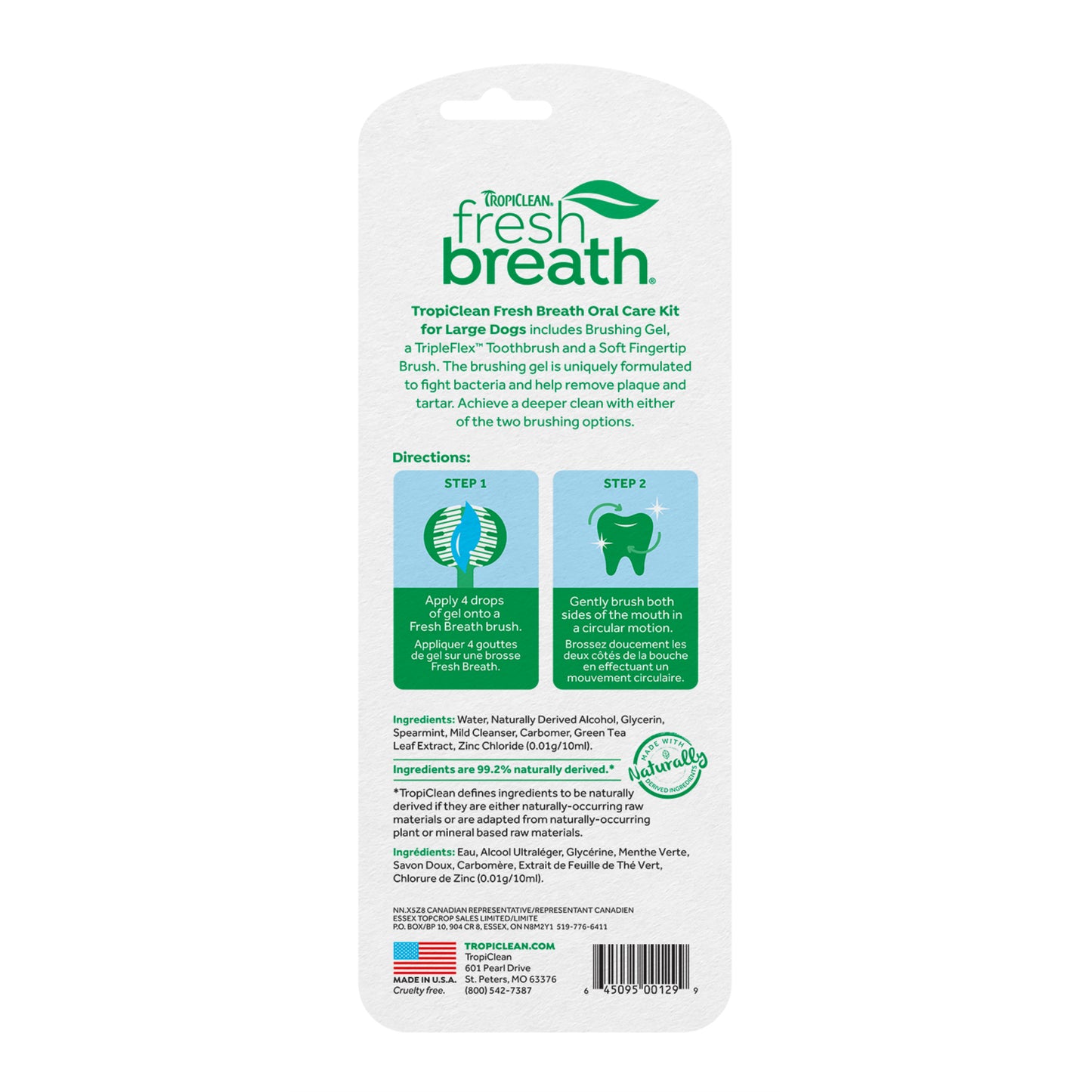 Fresh Breath Oral Care Kit For Large Dogs