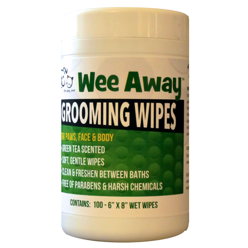 Wee Away Grooming Wipes Green Tea