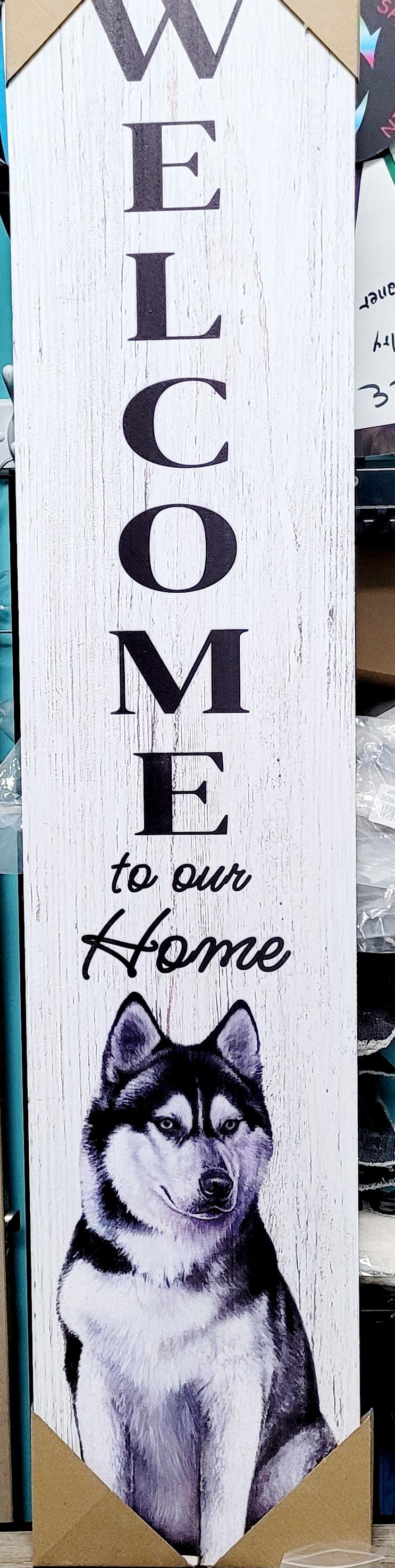Porch Board - Dog Breed Welcome