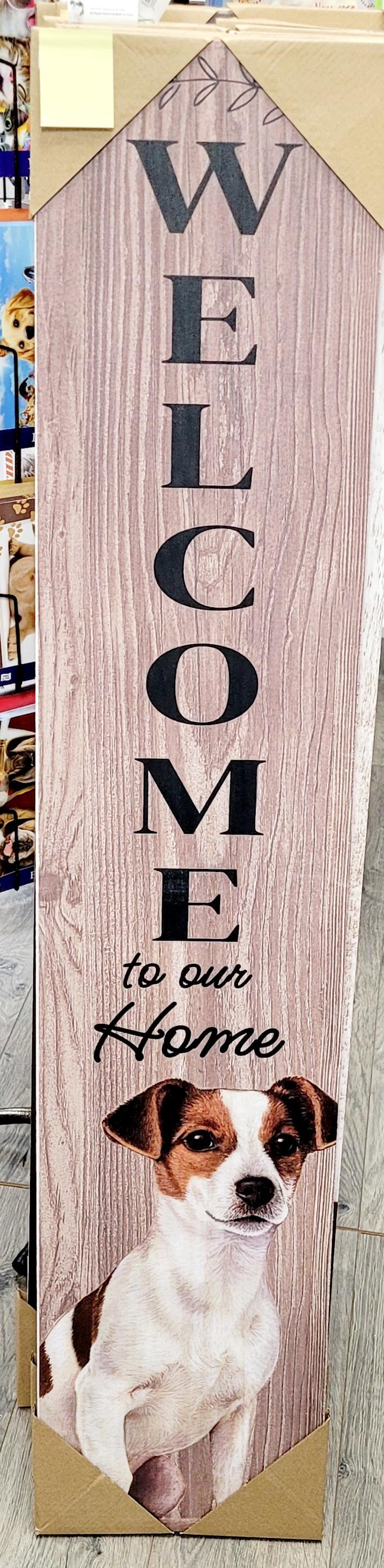 Porch Board - Dog Breed Welcome