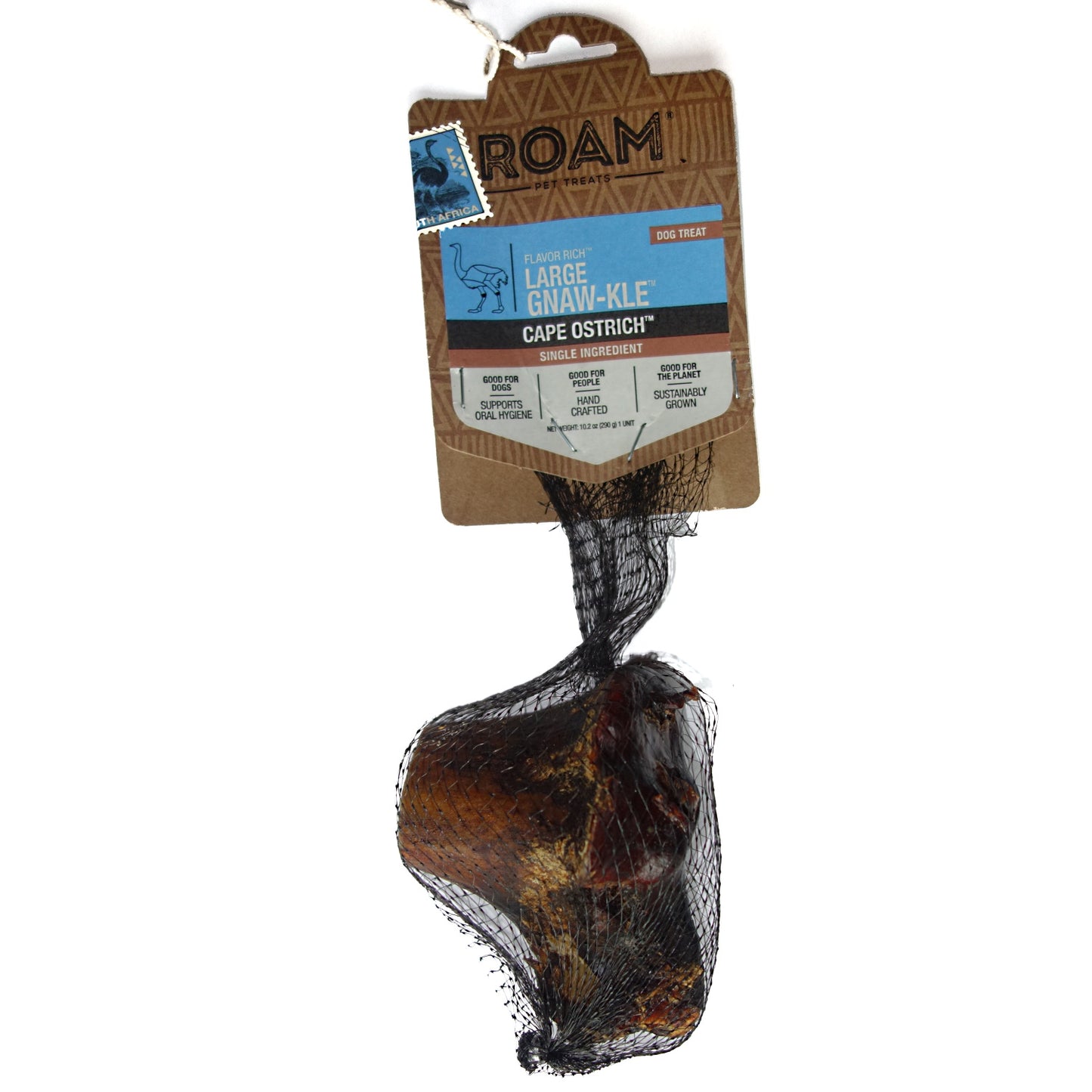 Roam Pets Cape Ostrich Gnaw-kles Bones