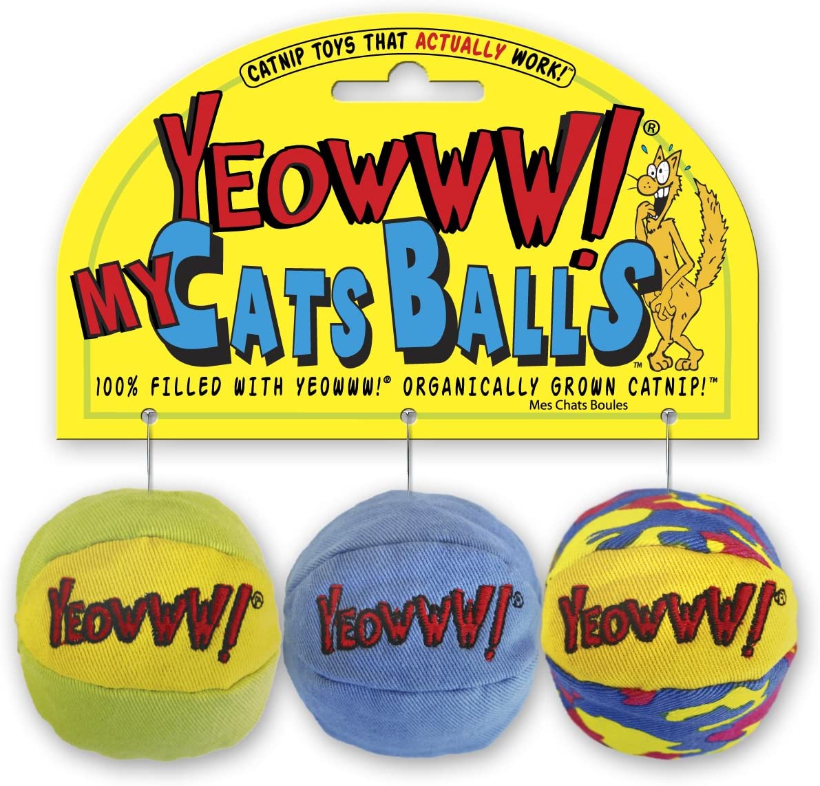 My Cat Balls Cat Nip Toy