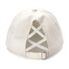 MEOW Ponytail Ball Cap