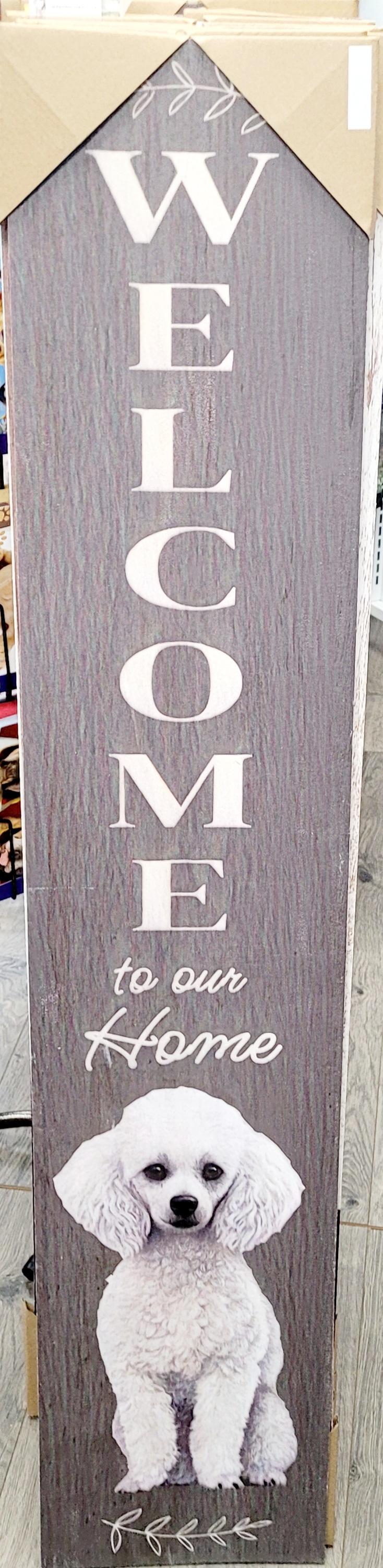 Porch Board - Dog Breed Welcome