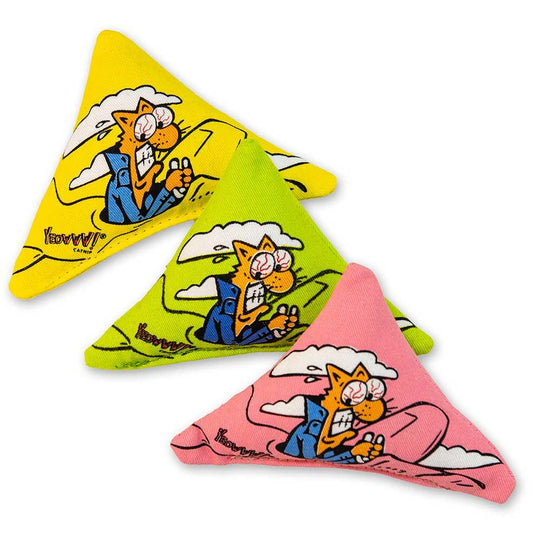 Purrr!-Muda Triangle Catnip Toy