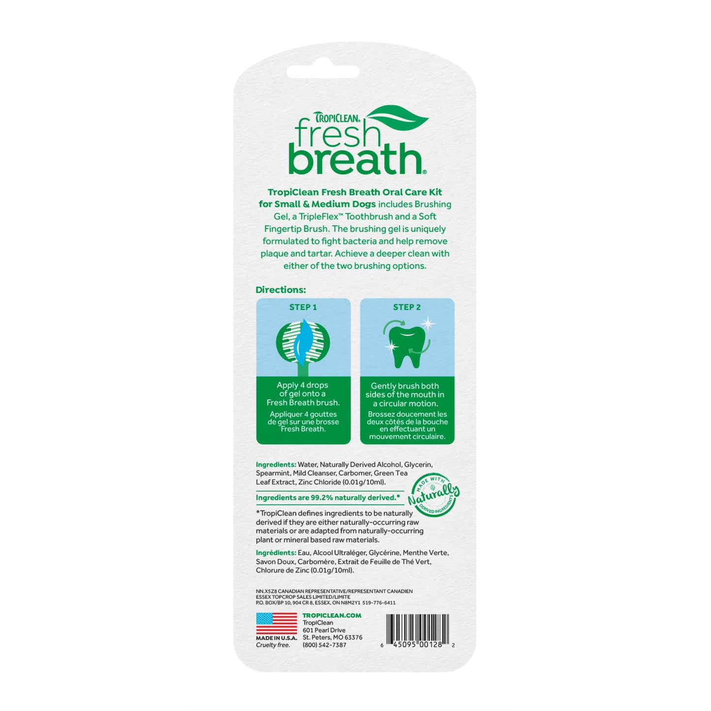 Fresh Breath Oral Care Kit For Small/Medium Dogs