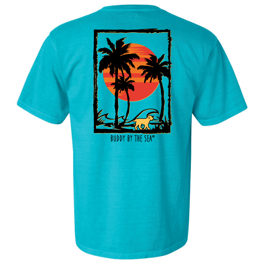 Buddy Sunset Surf Short Sleeve Tee