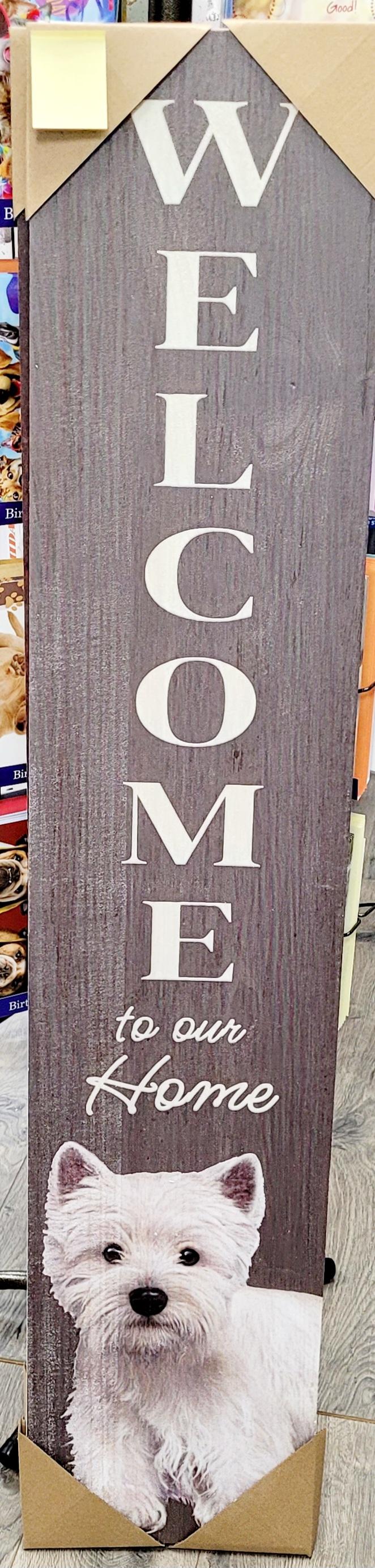 Porch Board - Dog Breed Welcome