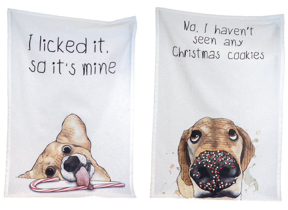 Christmas Treats Tea Towel Set/2