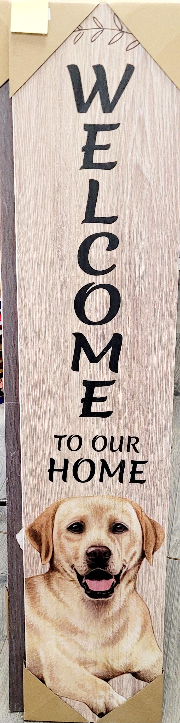 Porch Board - Dog Breed Welcome