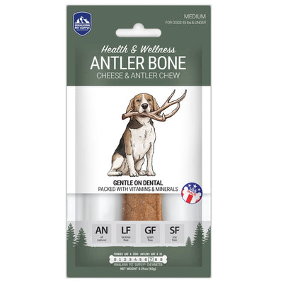 Himalayan Cheese & Antler Dog Chew - Medium