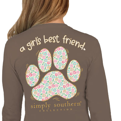Simply Southern A Girl's Best Friend Long Sleeve T-shirt