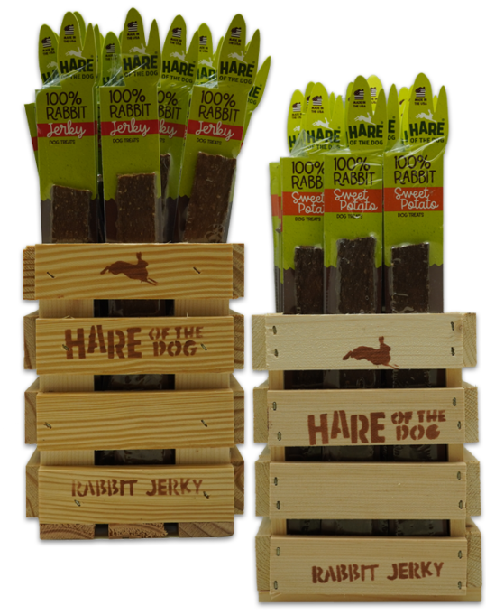 Hare of the Dog 100% Rabbit Jerky Treats