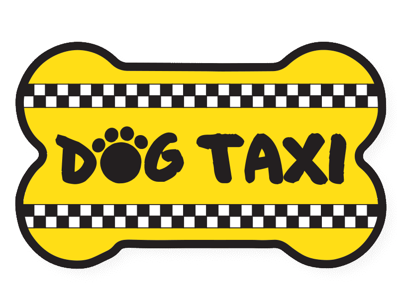 Bone Flexible Magnet - Dog Taxi