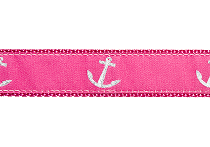 Pink Anchors Leash