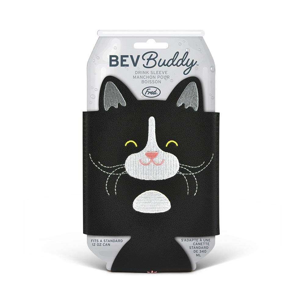 Bev Buddy - Cat Drink Sleeve - Tuxedo