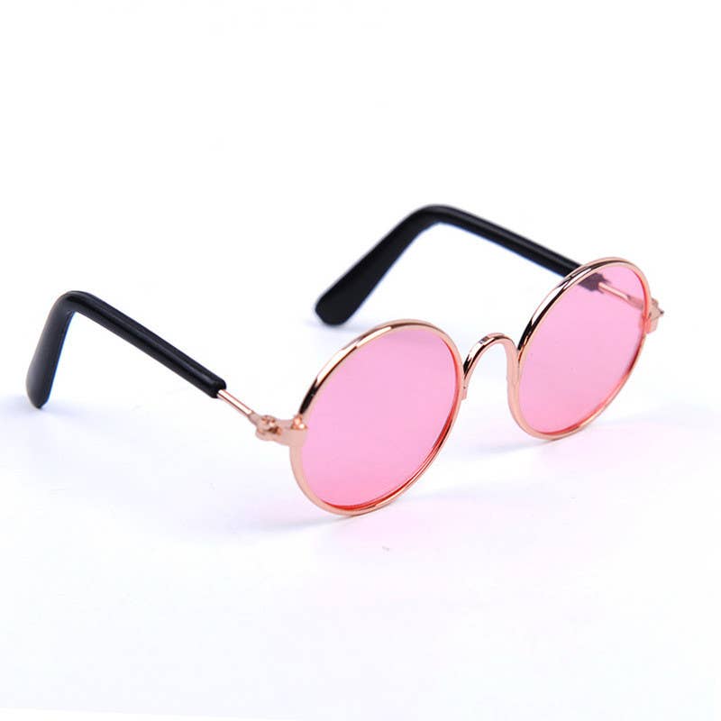 Dog Cat Puppy Accessories Sunglasses-Pink