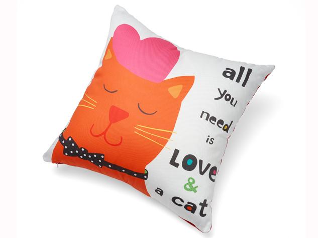 All You Need Is Love And a Cat Pillow