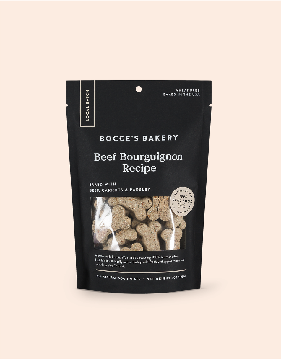 Bocce's Bakery Biscuits Beef Bourguignon
