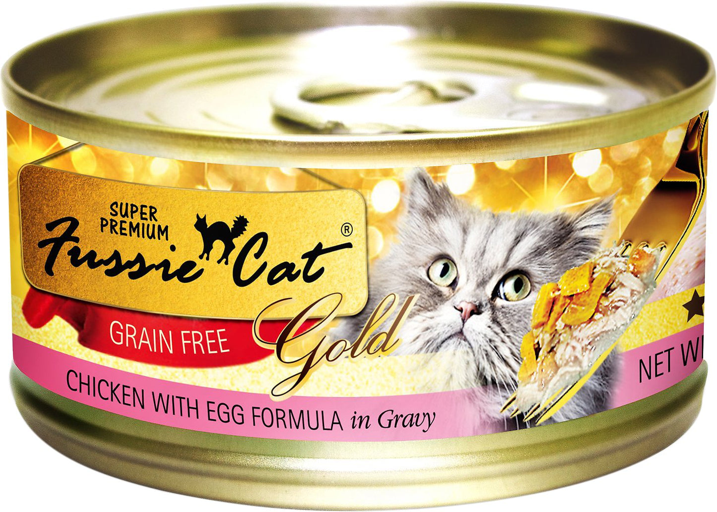 Fussie Cat Chicken with Egg in Gravy