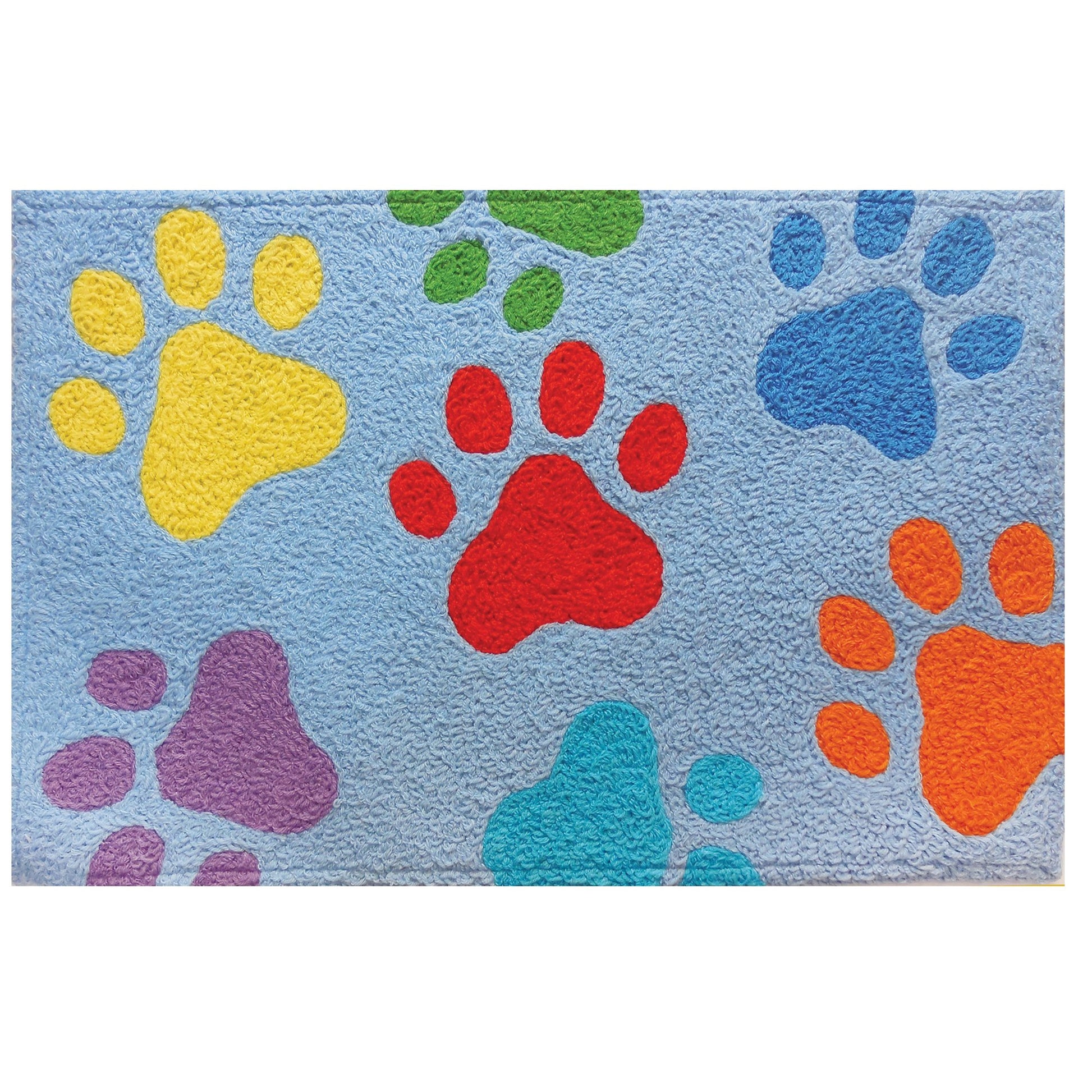 Colorful Paws Jellybean Rug