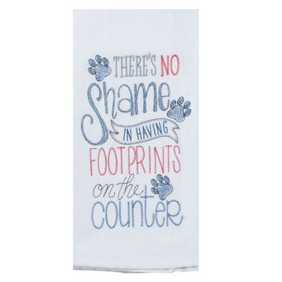 Footprints Flour Sack Kitchen Towel