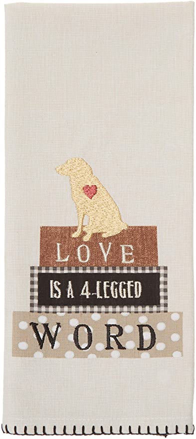Love is a Four-Legged Kitchen Towel