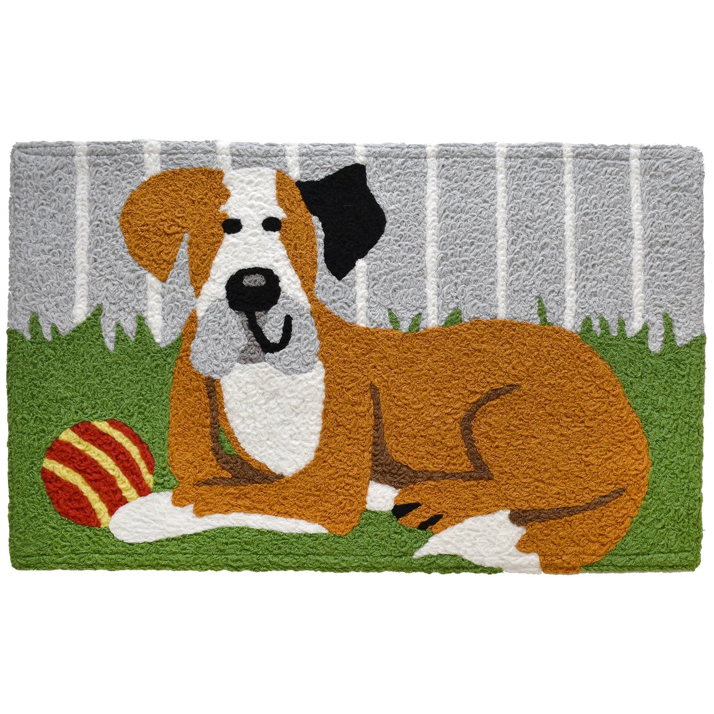 Happy Hound Dog Jellybean Rug