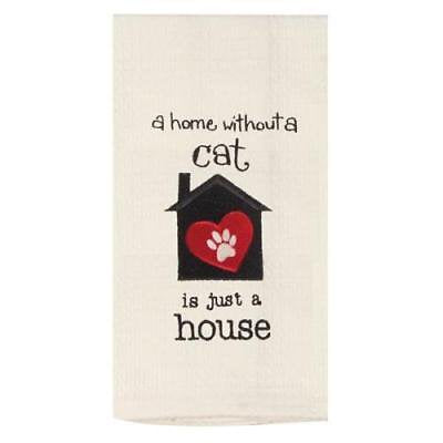 Home without a Cat Kitchen Towel