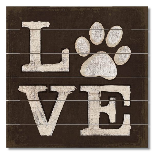 Love Wood Sign