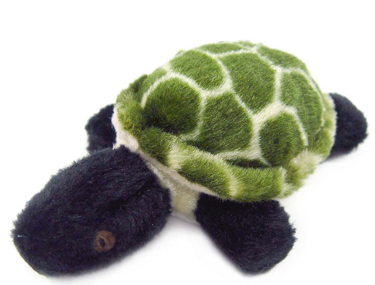 Plush Mini Turtle Dog Toy