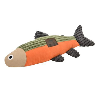 Plush Fish Dog Toy 12"