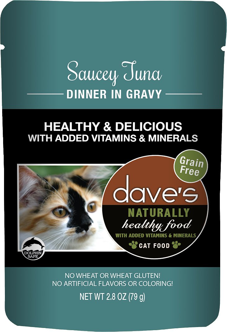Dave's Pet Food Saucey Tuna Cat Food