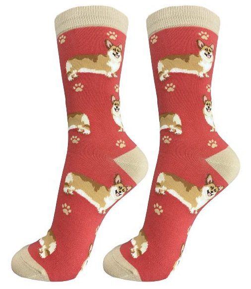 Happy Tails Socks-Welsh Corgi