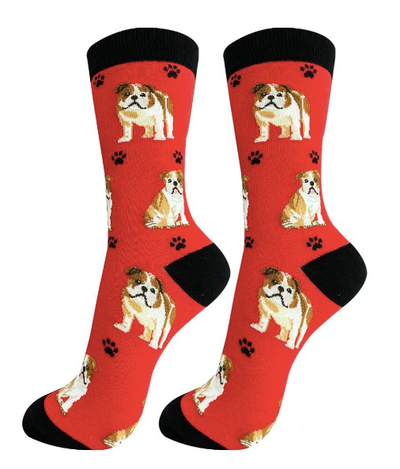 Happy Tails Socks-Bulldog
