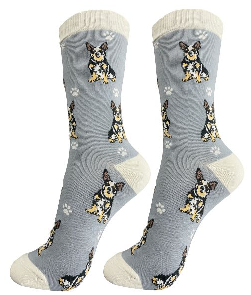 Happy Tails Socks-Australian Cattle Dog