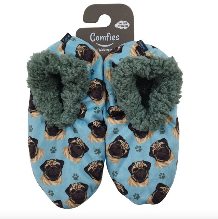 Pug slippers for outlet dogs