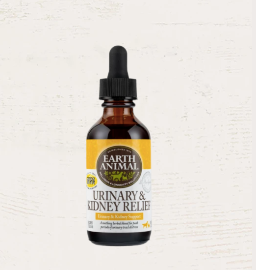Earth Animal Organic Herbal Remedy Drops-Urinary & Kidney Relief