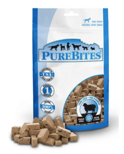 PureBites Freeze Dried Dog Treats-Lamb Liver