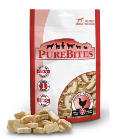 PureBites Freeze Dried Dog Treats-Chicken Breast