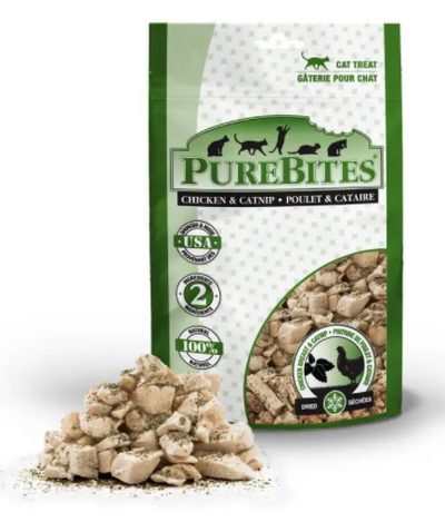 PureBites Freeze Dried Cat Treats-Chicken & Catnip